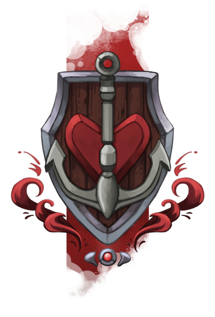 The Hyltmyna family crest.